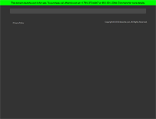 Tablet Screenshot of deutche.com